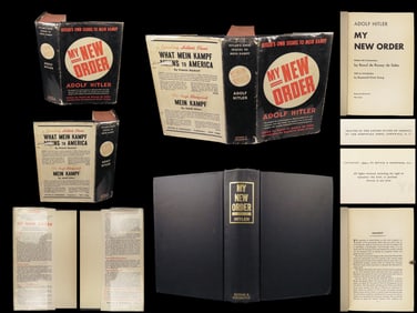 1941 HITLER Speech New Order World War II NAZI Germany Anti-Semitism Mein Kampf