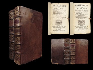 1701 Pathology and Surgery by Laurent Verduc | Medicine & Disease Remedies 2v