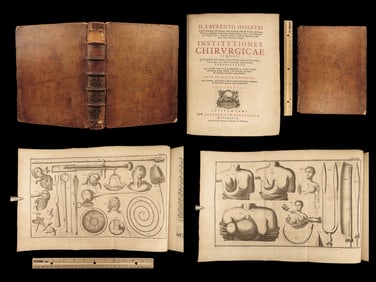1739 SURGERY 1ed Institutions Heister OBGYN Illustrated Anatomy Medicine Latin