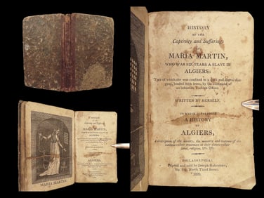 1809 Captivity of Maria Martin | Algiers SLAVE in Turkish Dungeons Moors Pirates