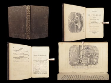 1851 SHIPWRECK Tales Disasters at Sea Mutiny of Bounty Medusa Falconer Bingley