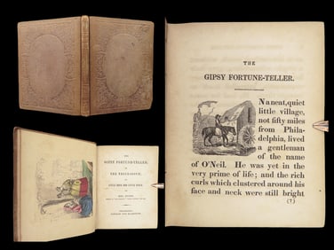 1854 Gypsy Fortune-Telling 1st Palm Reading Horrors of Palm Reading Childrens