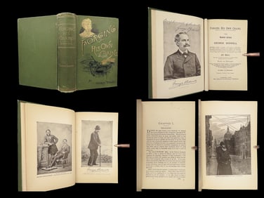 1891 BANK ROBBERY 1st Forging His Own Chains by George Bidwell SIGNED Prisons