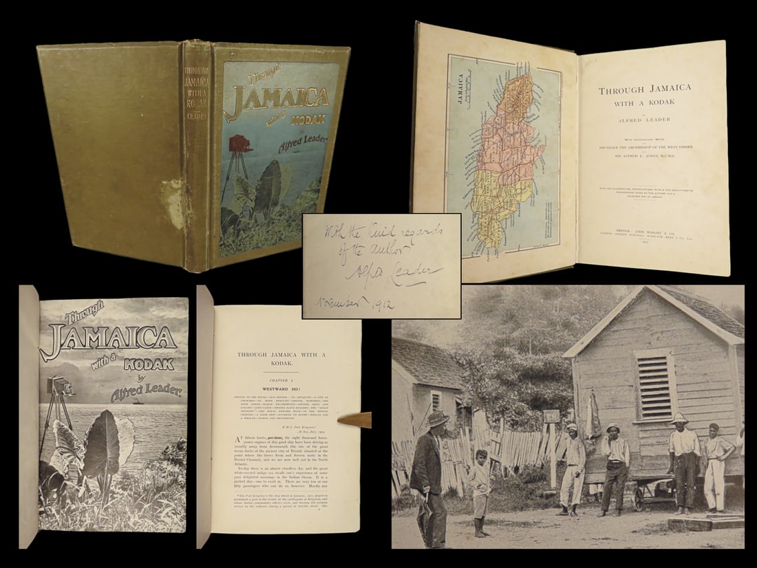 1907 Photography of JAMAICA 1st Early Camera Kodak Photos Alfred Leader (1 of 10)