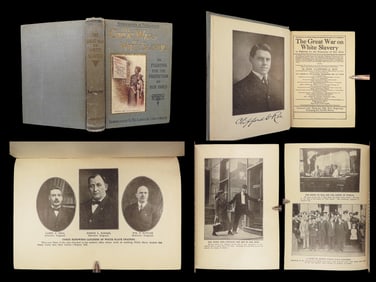 1911 White Slave Trade 1ed Human Trafficking Kidnapping Prostitution Horrors Roe