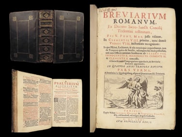 1675 Catholic Church Spring Breviary EXORCISM Demon Possession Henault