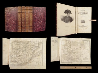 1834 History of Napoleon Bonaparte by Norvins Napoleonic Wars French Revolution