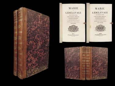 1836 Marie by Gustave Beaumont | Slavery & RACISM in pre Civil War United States