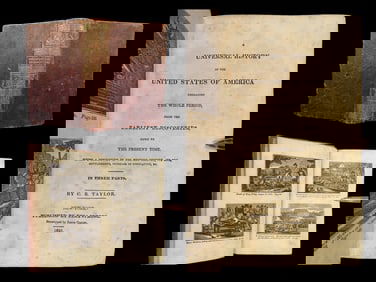 1836 America Revolutionary WAR Indians Columbus Pocahontas Universal History