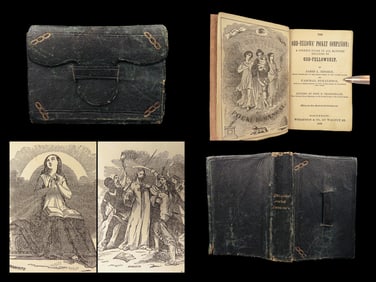 1866 Odd Fellows Pocket Companion by James Ridgely | Freemason & Masonic Rites