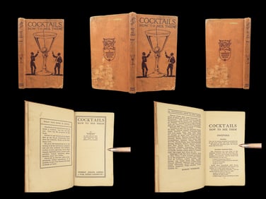 1925 Cocktails How to Mix Them by Robert Vermeire | Prohibition-era Bartending