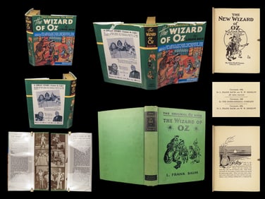 1939 WIZARD of OZ Baum Illustrated MGM MOVIE ed Judy Garland FAMOUS
