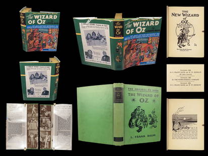 1939 WIZARD of OZ Baum Illustrated MGM MOVIE ed Judy Garland FAMOUS: 1939 WIZARD of OZ Baum Illustrated MGM MOVIE ed Judy Garland FAMOUS Were off to see the wizard, the wonderful Wizard of Oz!&rdquo; This timeless classic was first published in 1899 and reissued under