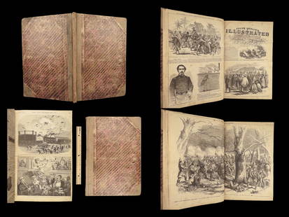 1861 Civil War Magazines Ulysses S Grant Iron Clad Ships Manassas Gen Burnside: 1861 Civil War Magazines Ulysses S Grant Iron Clad Ships Manassas Gen Burnside A rare collection of 19th-century newspapers from Frank Leslies Illustrated Newspaper. The issues found in this collectio