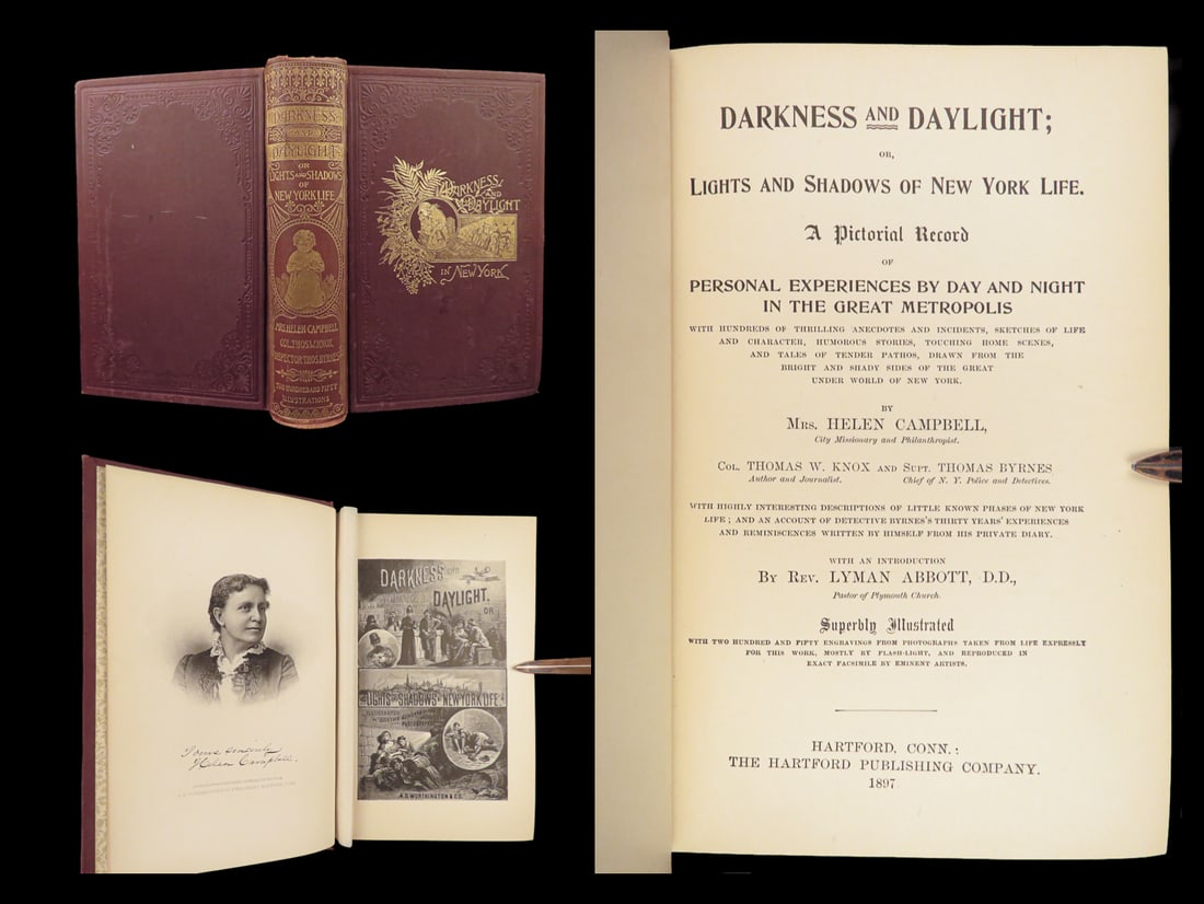 1897 New York City Darkness & Daylight by Campbell | Life & Crime (1 of 10)