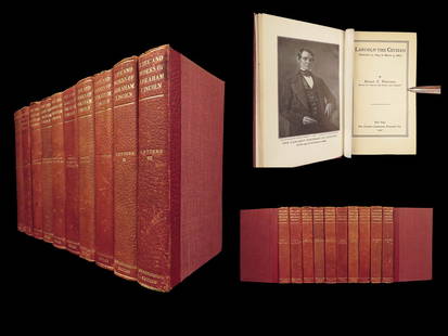 1907 Works of Abraham LINCOLN American Politics SLAVERY Abolition Gettysburg 10v: 1907 Works of Abraham LINCOLN American Politics SLAVERY Abolition Gettysburg 10v “Nearly all men can stand adversity, but if you want to test a mans character, give him power.&rdquo; ? Abraham Linco