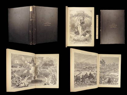 1866 Harpers Pictorial History of Civil War by Guernsey | America Battle Scenes: 1866 Harpers Pictorial History of Civil War by Guernsey | America Battle Scenes ‘Harper’s Pictorial History’ is unquestionably one of the most iconic and popular illustrated American periodicals