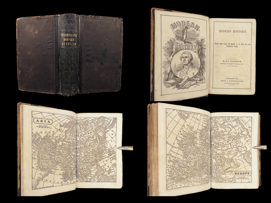 1875 Modern History by Samuel Goodrich | Articles on Egypt Rome & Early America: 1875 Modern History by Samuel Goodrich | Articles on Egypt Rome & Early America Samuel Griswold Goodrich was an American author, better known under the pseudonym Peter Parley. Goodrich wrote several h