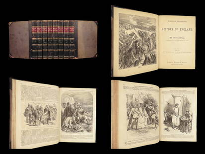1885 Cassell Illustrated History of England | Napoleon Britain French Revolution: 1885 Cassell Illustrated History of England | Napoleon Britain French Revolution ‘Cassell's Illustrated History of England’ is a comprehensive history of England from its earliest period to