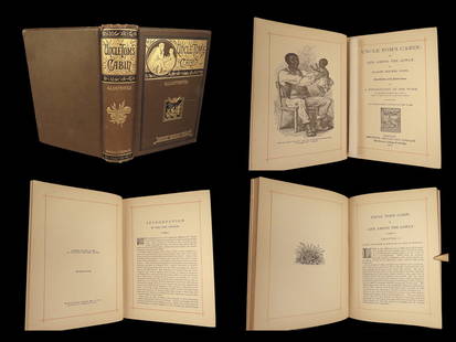 1891 Uncle Tom’s Cabin Illustrated Beecher Stowe Slavery Abolition Civil War: 1891 Uncle Tom’s Cabin Illustrated Beecher Stowe Slavery Abolition Civil War “A moral battle cry for freedom!&rdquo; – Langston Hughes on Uncle Tom’s Cabin. No other work of literature helped