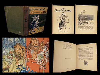 1903 WIZARD of OZ Baum Illustrated Denslow ART Fantasy Children’s Literature: 1903 WIZARD of OZ Baum Illustrated Denslow ART Fantasy Children’s Literature ‘We’re off to see the wizard, the wonderful Wizard of Oz!&rdquo; This timeless classic was first published in 1899 an
