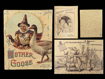 1904 Mother Goose Nursery Rhymes Illustrated Poems & Tongue Twisters: 1904 Mother Goose Nursery Rhymes Illustrated Poems & Tongue Twisters “Humpty-Dumpty sat on a wall, Humpty-Dumpty had a great fall; All the king’s horses, and all the king’s men, Cannot put Humpt