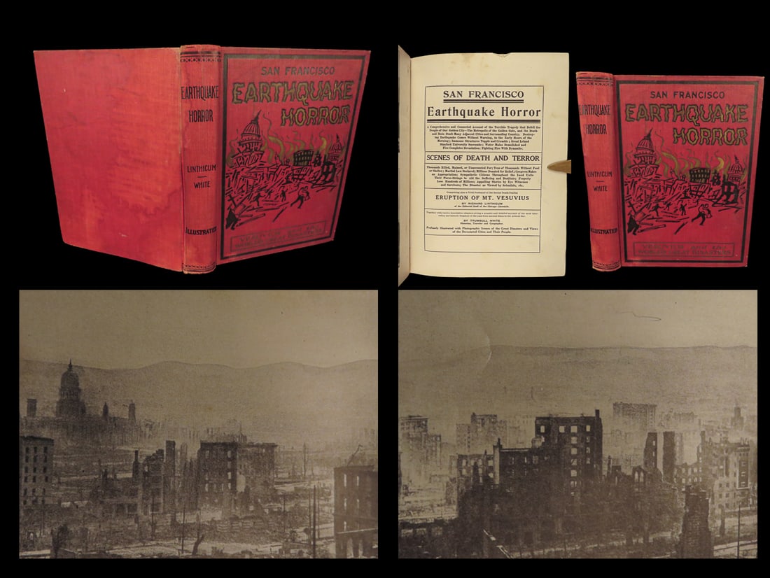 1906 San Francisco Earthquake Horror by Fellows 1st ed California Mt Vesuvius: 1906 San Francisco Earthquake Horror by Fellows 1st ed California Mt Vesuvius The San Francisco Earthquake of 1906 was one of the most devastating natural disasters in the history of America. Followin
