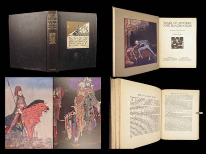 1925 Edgar Allan Poe Tales of Mystery | Harry Clarke Macabre ART | Rue Morgue: 1925 Edgar Allan Poe Tales of Mystery | Harry Clarke Macabre ART | Rue Morgue “But as, in ethics, evil is a consequence of good, so, in fact, out of joy is sorrow born. Either the memory of past
