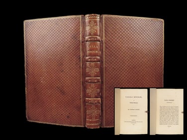 Lalla Rookh – Thomas Moore, 1818 9th Edition | Leather Binding with Gilt Spine