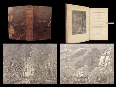 Mariners’ Chronicle, 1835 – Pirates & Shipwrecks, 25 Engravings