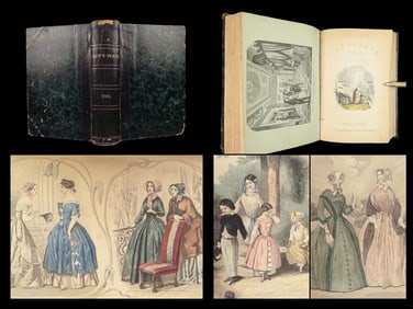 Godey’s Lady’s Book – 1849 Partial, Poe Content
