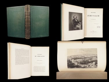 Histoire de Jérusalem – Poujoulat, 1855 | History Israel Ottoman Islam Crusades