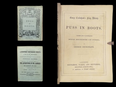 Puss in Boots – George Cruikshank, ca. 1860 Fairy Library | Routledge
