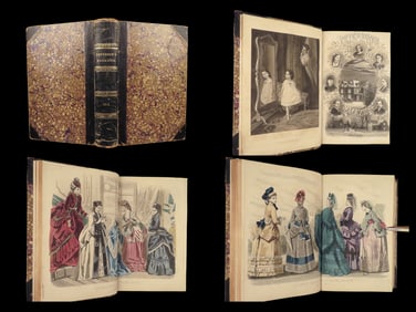 1872 Petersons Magazine | American Fashion Dresses Clothing Hairstyles & Crafts