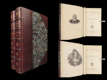 The First of the Bourbons – C.H.C. Jackson, 1890 | Display Gilt Binding, Portraits