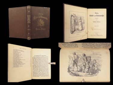 Fünfzig Kinder- und Hausmärchen – Grimm, 1894 Reclam | Leipzig German Tales