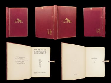 1927 Now We Are Six | A.A. Milne 1st ed | Winnie the Pooh Childrens