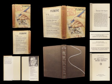 On Her Majesty’s Secret Service – Ian Fleming, 1963 First Edition | Jonathan Cape