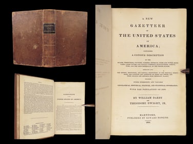 New Gazetteer of the United States – 1833 | American Geography