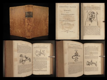 1855 Homeopathy SURGERY Pseudoscience Alternative Medicine Herbal Cures Cancer
