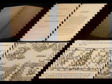1866 Broadsides 1ed Society of Antiquaries America Poems Pope Indulgences Negros