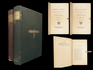 The Iliad & The Odyssey of Homer | Roslyn Ed – William Cullen Bryant English 2v