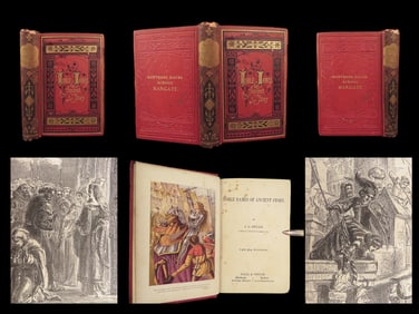 1875 Noble Dames of Ancient Story by Edgar | Famous Queens & Duchesses of Europe