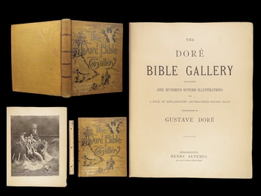 1880 Gustave Dore - Bible Gallery | 100+ Illustrated Bible Scenes | Philadelphia