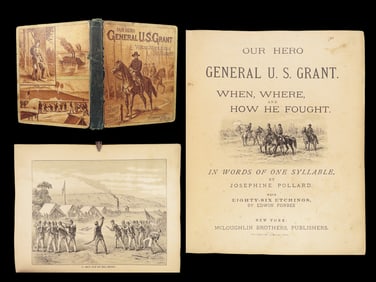 U.S. Grant – 1885 1st Ed by Pollard, 86 Etchings