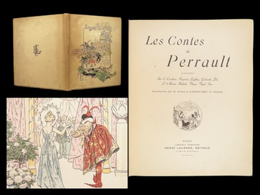 Les Contes de Perrault – Charles Perrault, ca. 1900 | Illustrated French Fairy Tales
