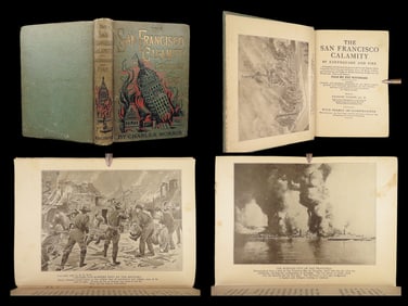 San Francisco Calamity, Charles Morris, 1906, Illustrated