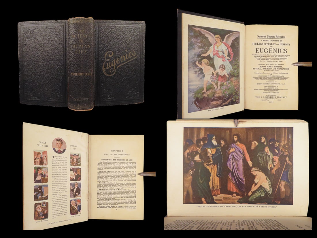 1915 EUGENICS Natures Secrets Revealed Nazi Philosophy Genetics Heredity Ethics: 1915 EUGENICS Natures Secrets Revealed Nazi Philosophy Genetics Heredity Ethics Beginning in 1883 with Francis Galtons definition, Eugenics has been a source of controversy for scientist and philosoph