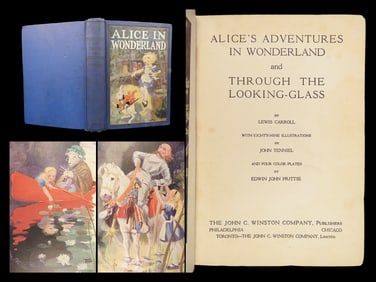 Alice’s Adventures in Wonderland – Lewis Carroll, ca.1923 First Edition | Tenniel and Edwin John