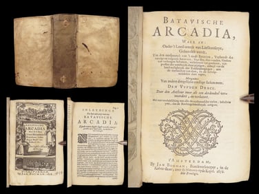 Batavische Arcadia – Johan van Heemskerk – 1678 | Dutch Arcadian Poetry